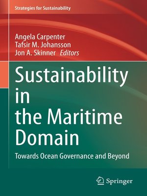 cover image of Sustainability in the Maritime Domain